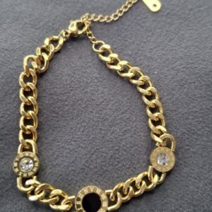 Pulsera tipo reloj romano