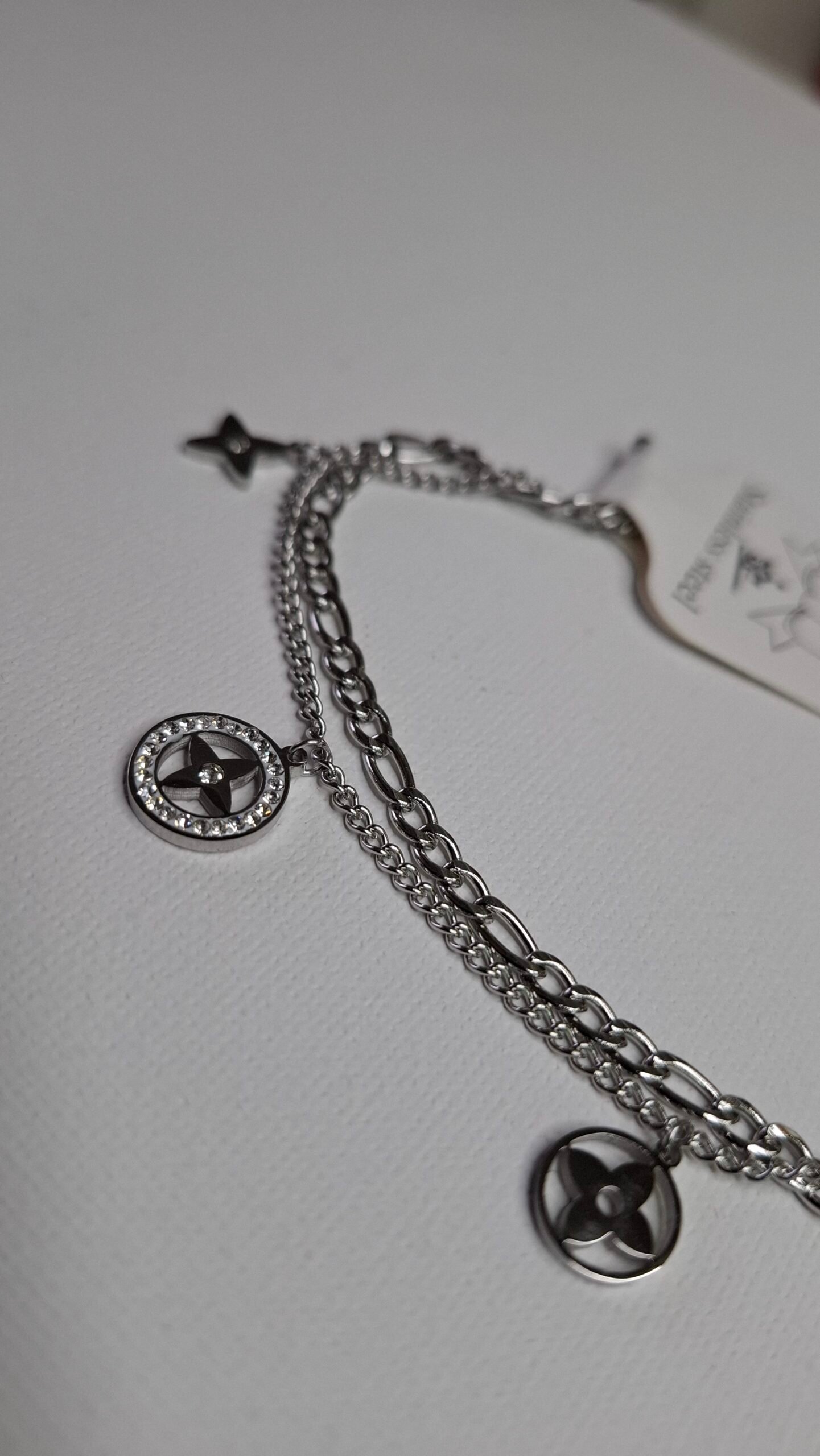 Pulsera Trébol tres colgantes - Imagen 8