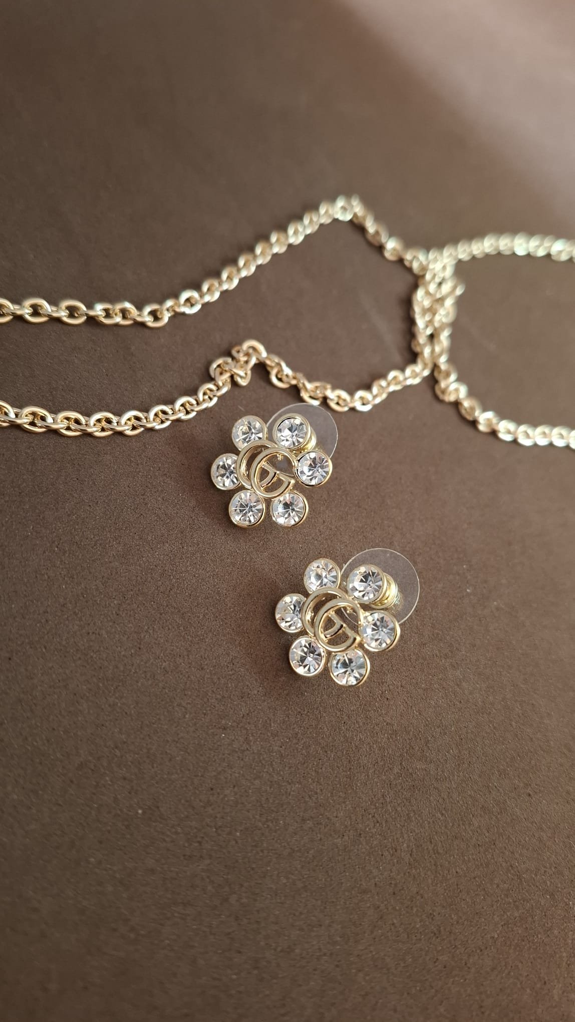 Pendientes Gucci flor - Imagen 2