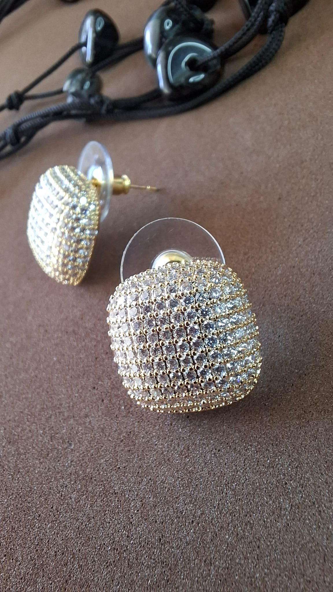 Pendientes Elegancia en cuadrados - Imagen 2