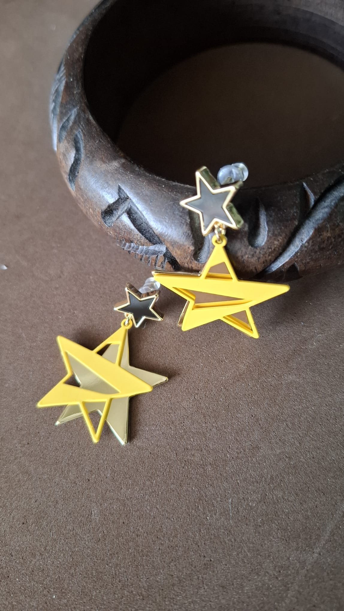 Pendientes Estrella acrílica - Imagen 3