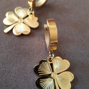 Pendientes Trébol Gold