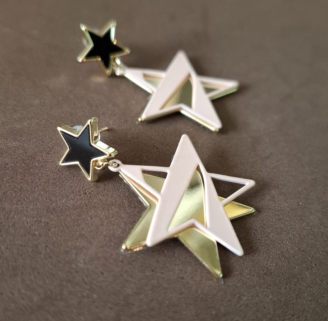 Pendientes Estrella acrílica