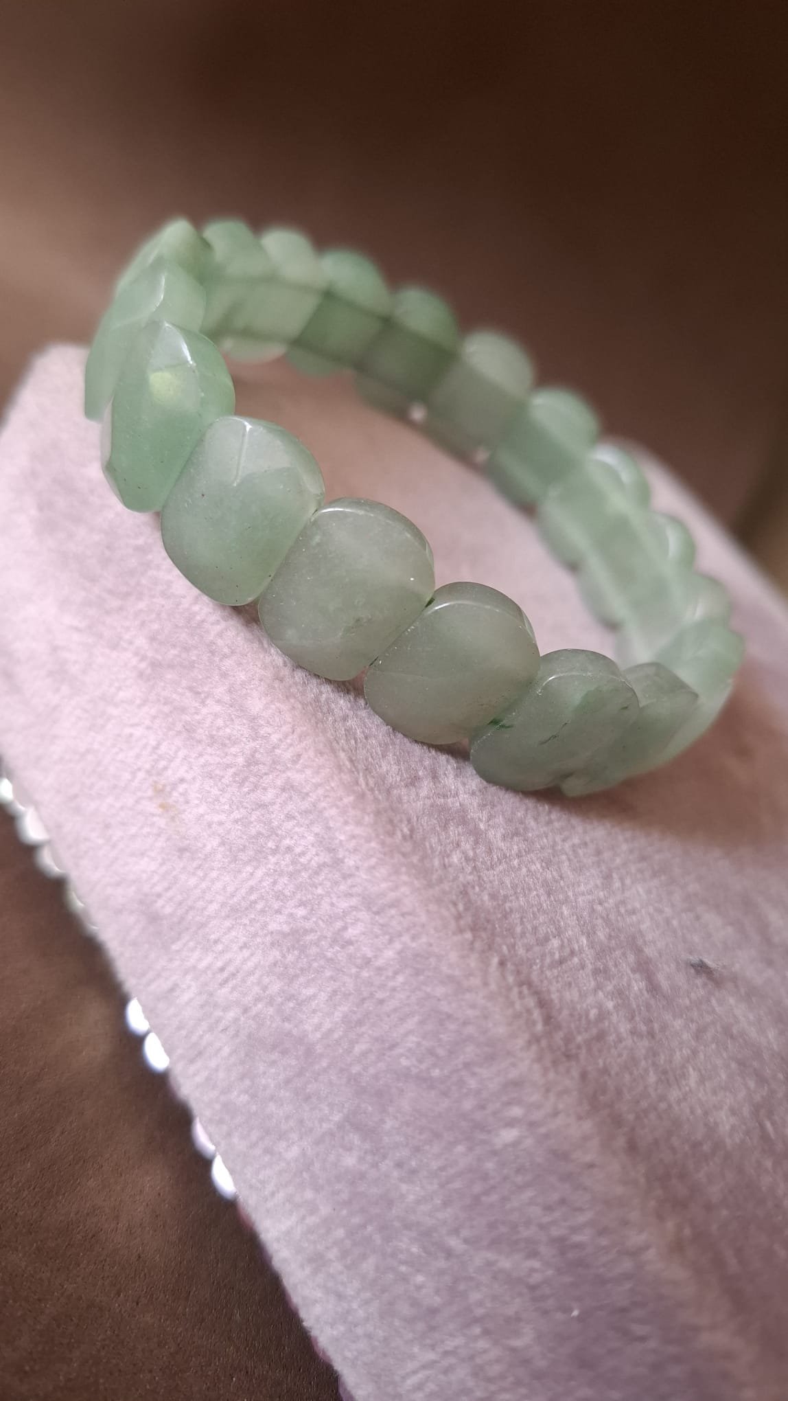 Pulsera de piedra natural Jade verde - Imagen 2